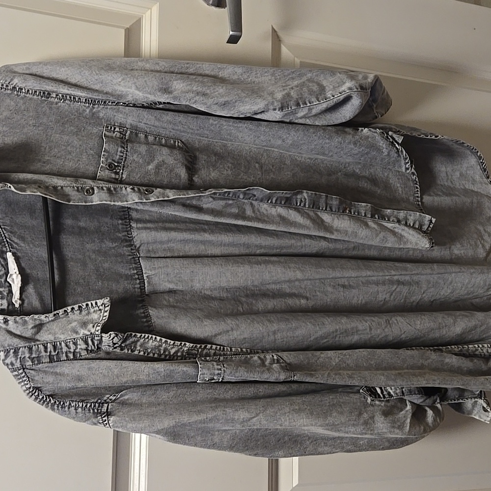 Gray Blouse